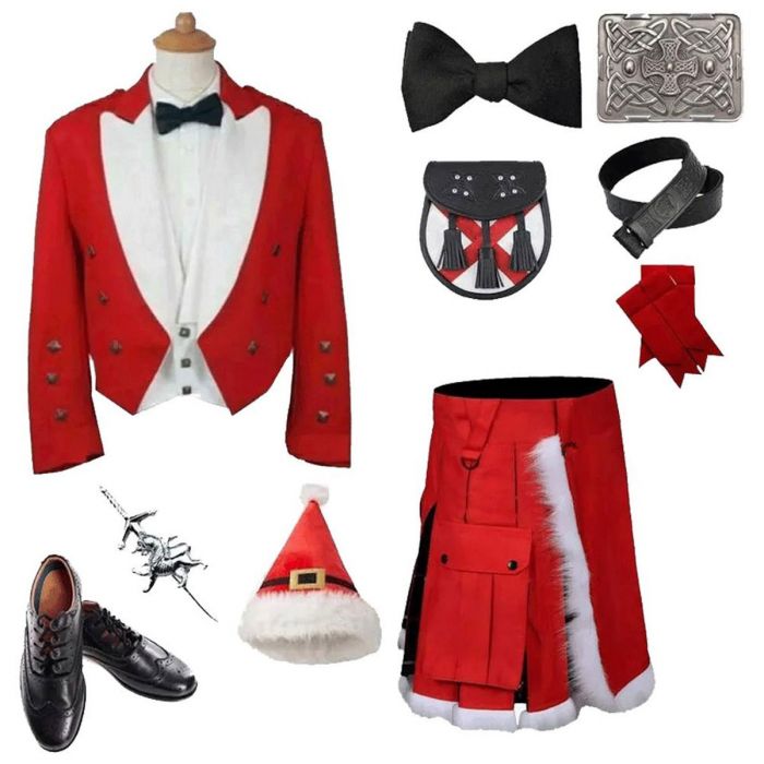 Christmas Kilt Outfit