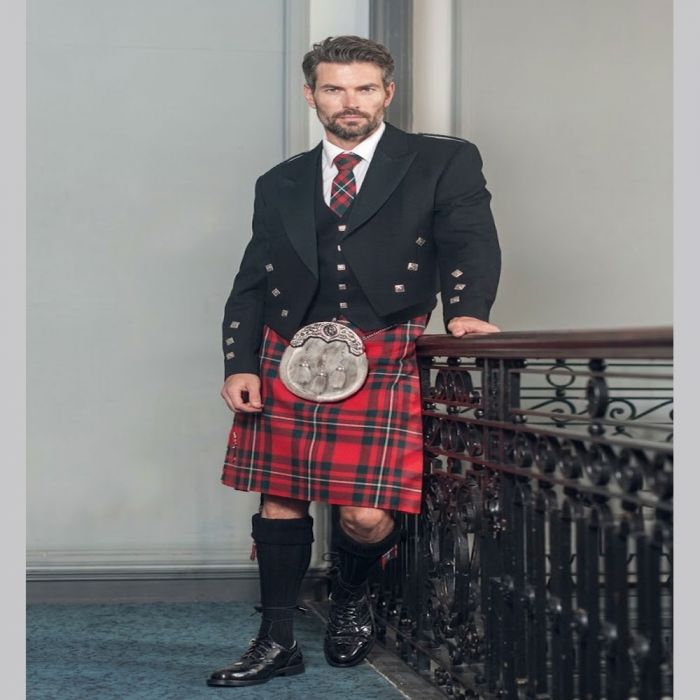 Macgregor Tartan Prince Charlie Kilt Outfit
