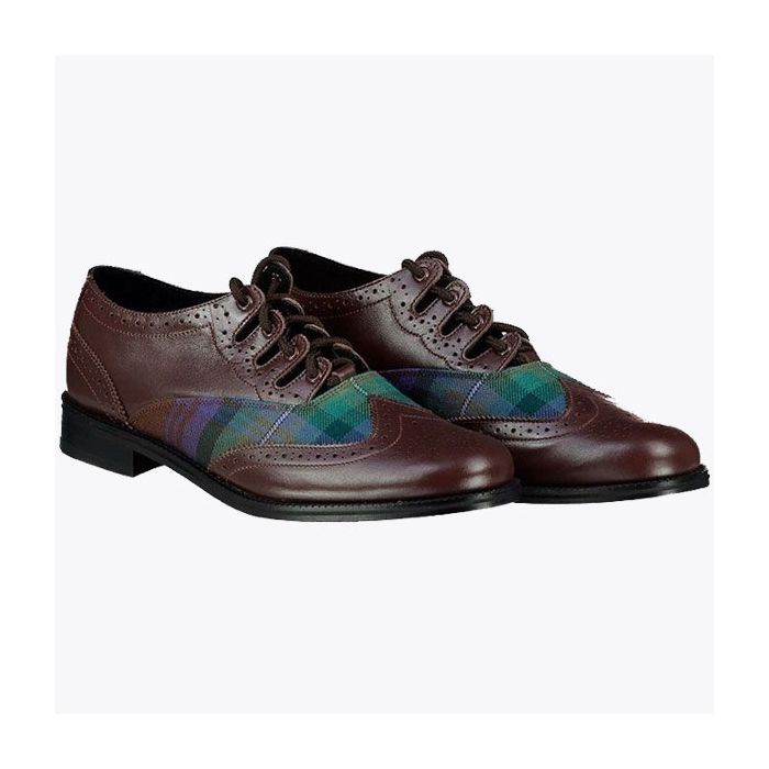 TARTAN GHILLIE BROGUES FOR MEN