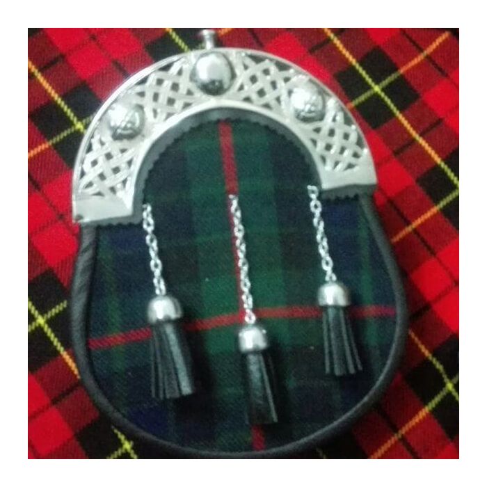 New Scottish Tartan Sporran