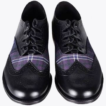 HERITAGE OF IRLAND TARTAN MEN GHILLIE BROGUES SHOES
