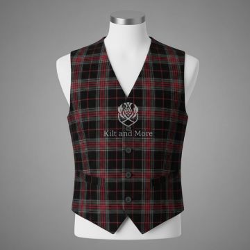 King Robert the Bruce Memorial Tartan Vest