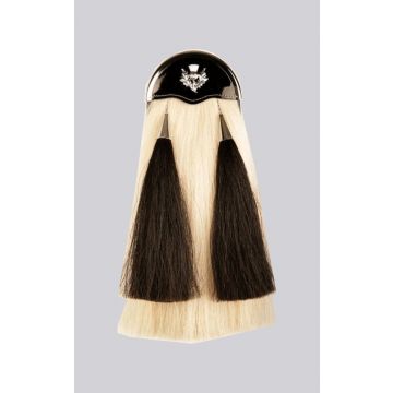 Patent Leather Cantle Horse Hair Sporran
